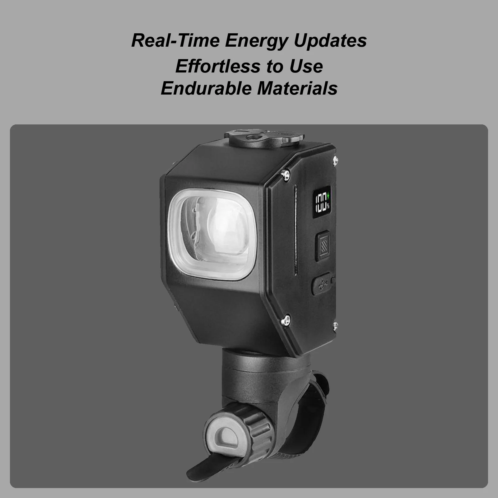 

Bike Lights Rechargeable 2000Lumen Lamp With 8 Modes Front Light For Bicycle For Cycling Night Kids Cruiser Scooter Skateboard