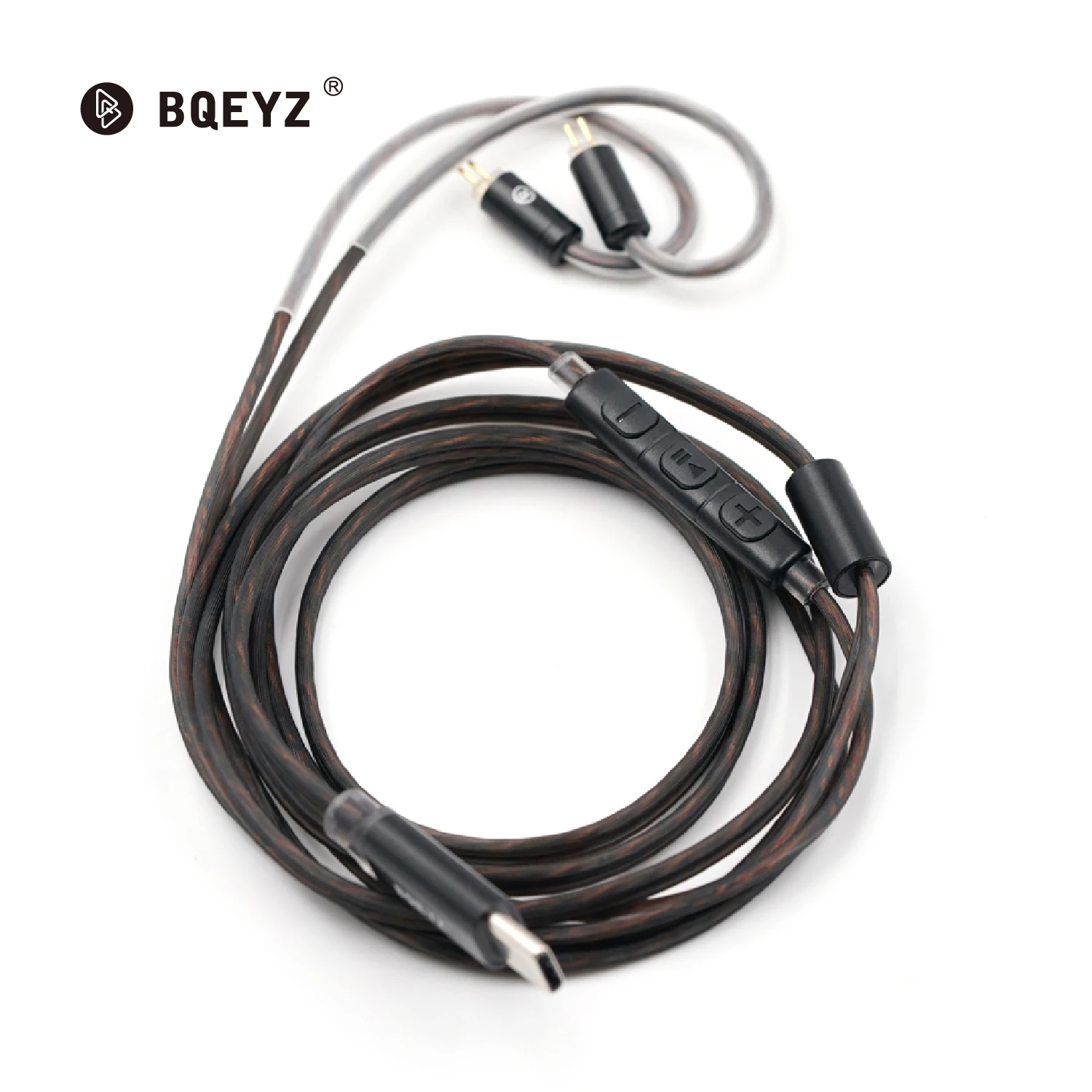 Оригинальный кабель для обновления BQEYZ с вилкой Type-C для наушников-вкладышей, кабель для монитора-вкладыша