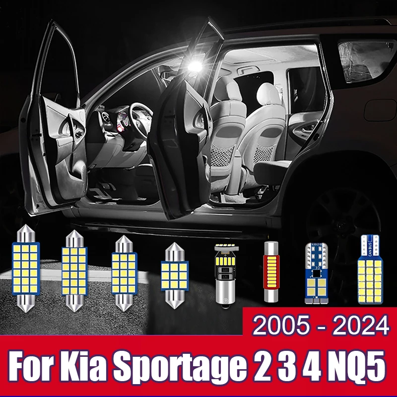 For Kia Sportage 2 3 4 5 NQ5 MK5 QL 2005 - 2013 2014 2015 2016 2017 2018 2019 2020 2021 2022 2023 2024 Car LED Light Accessories