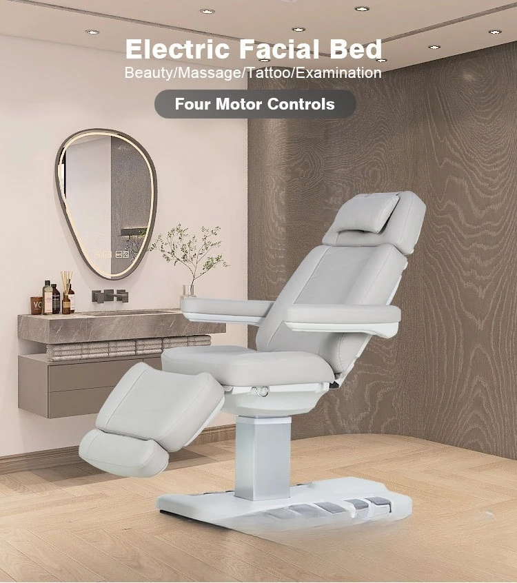 

Многофункциональная электрическая косметическая кровать для татуировки, стоматологии и спа, автоматический подъемный гидравлический стол для лечения