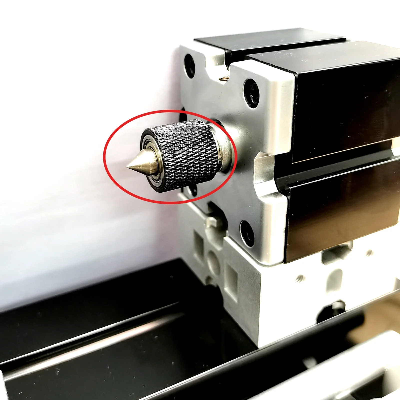 Sống Trung Tâm Xoay Trung Tâm Hình Nón Khoan Chủ Mini Kim Loại Lathe Gỗ Làm Việc Máy Phụ Kiện