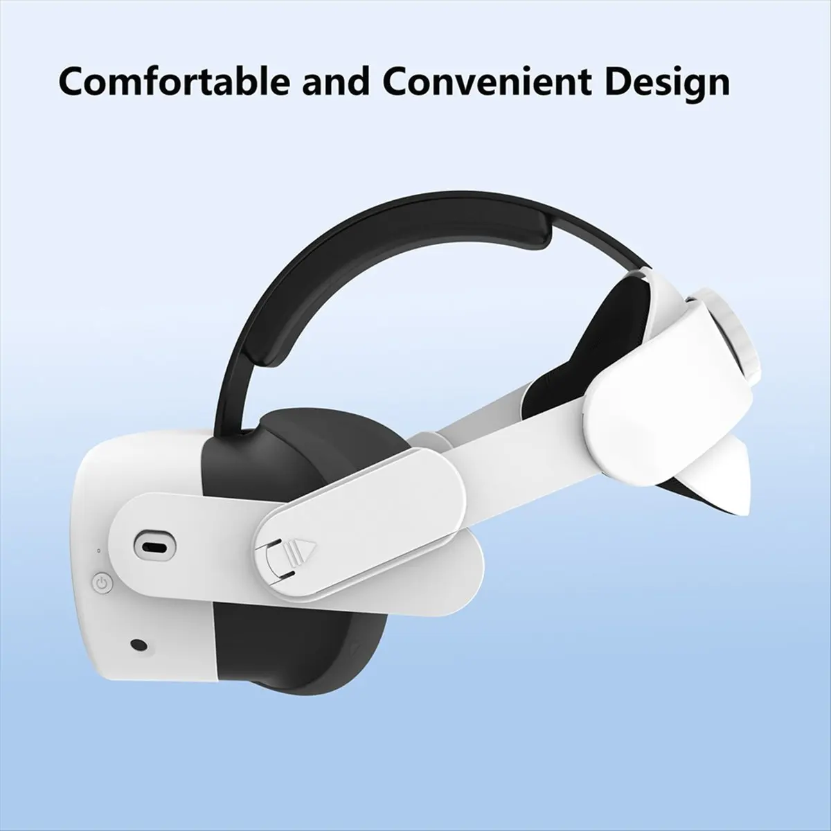 HAPPYDAY~ Comfortable Head Strap for 3S VR Headset Elite Headband Storage Case Bag for 3S