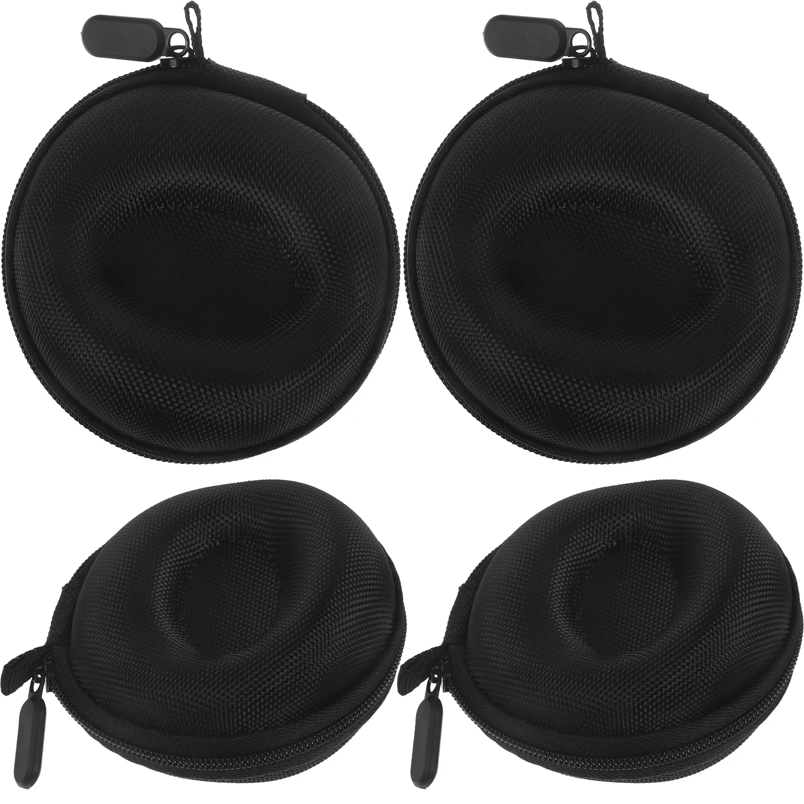 

4Pcs Watch Box Portable Zipper Eva Travel Organizer Interior Suitable for Wristwatch Jewelry Storage