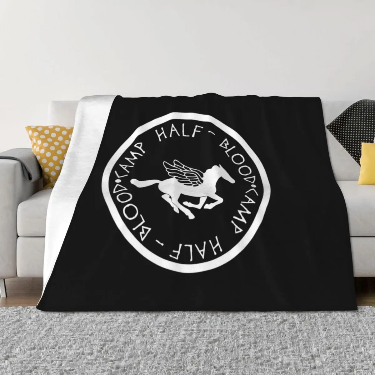 

Camp Half Blood - Cool Gift For Mom, Dad and Siblings Throw Blanket Luxury Brand For Sofa Thin Single Flannel Blankets