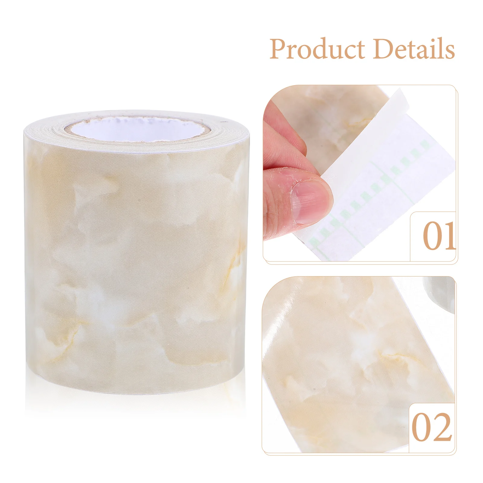 

Kick Base Trim Sticker Marble Vinyl Peel Stick Wallpaper For Countertops Cabinets Walls Removable Decorative Wall Covering