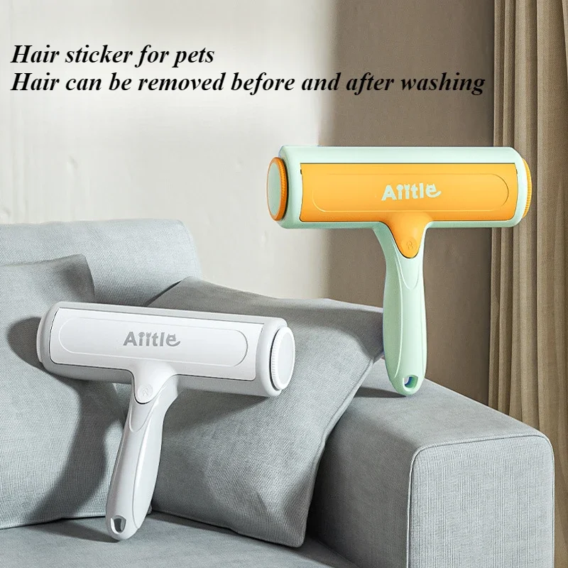 Hair Sticker Pet Two-way Drum Lint Remover Sticky Cats Hair Shaver Sofa Automatic Cleaning Hair Remover Pet Products Accessories