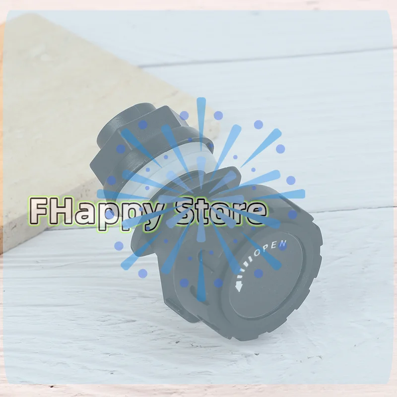 Black For Drinking Bucket Wine Bottle Pile Faucet Knob Type Bubble Wine Bottle Spout Plastic Knob Faucet