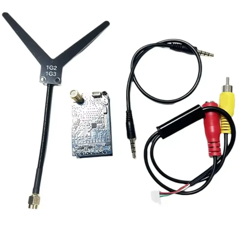 FOR  1.2GHz 1.3G VRX 9CH 1080-1360 MHz Diversity Receiver Analog Module High Sensitivity For FPV RC Drone Goggles DJI V1 V2