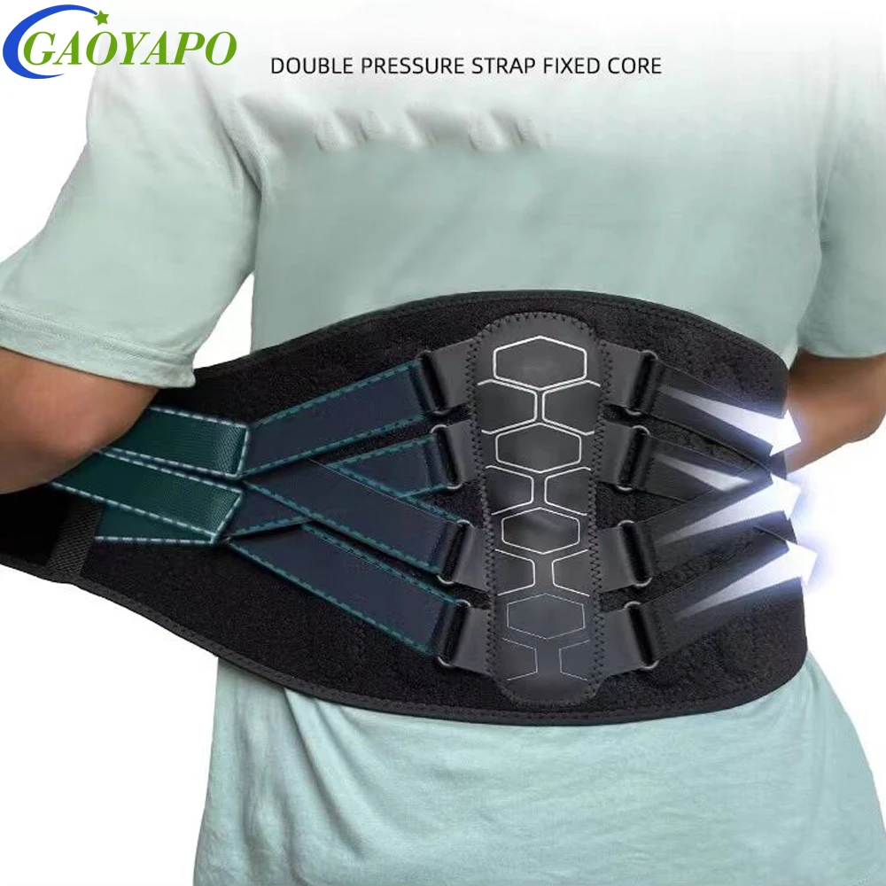 

1PCS Back Brace - Adjustable Lumbar Support Belt for Women & Men,Breathable 3D Knit Fabric with Ergonomic Pad,Ideal for Sciatica