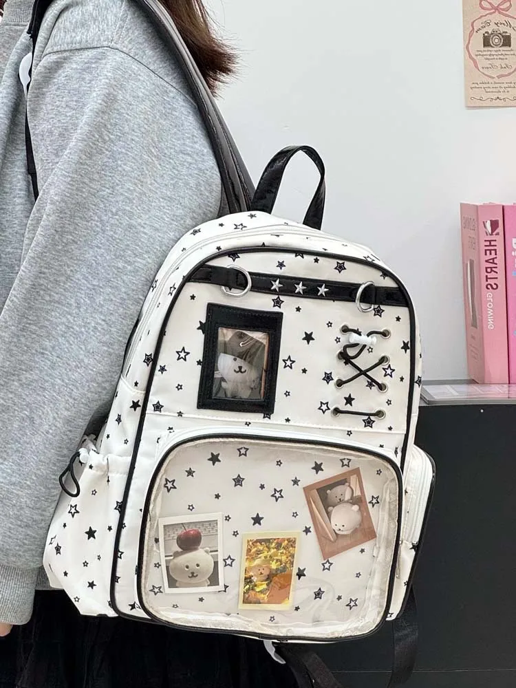 Kawaii Starry Harajuku Pastel Ita Backpack