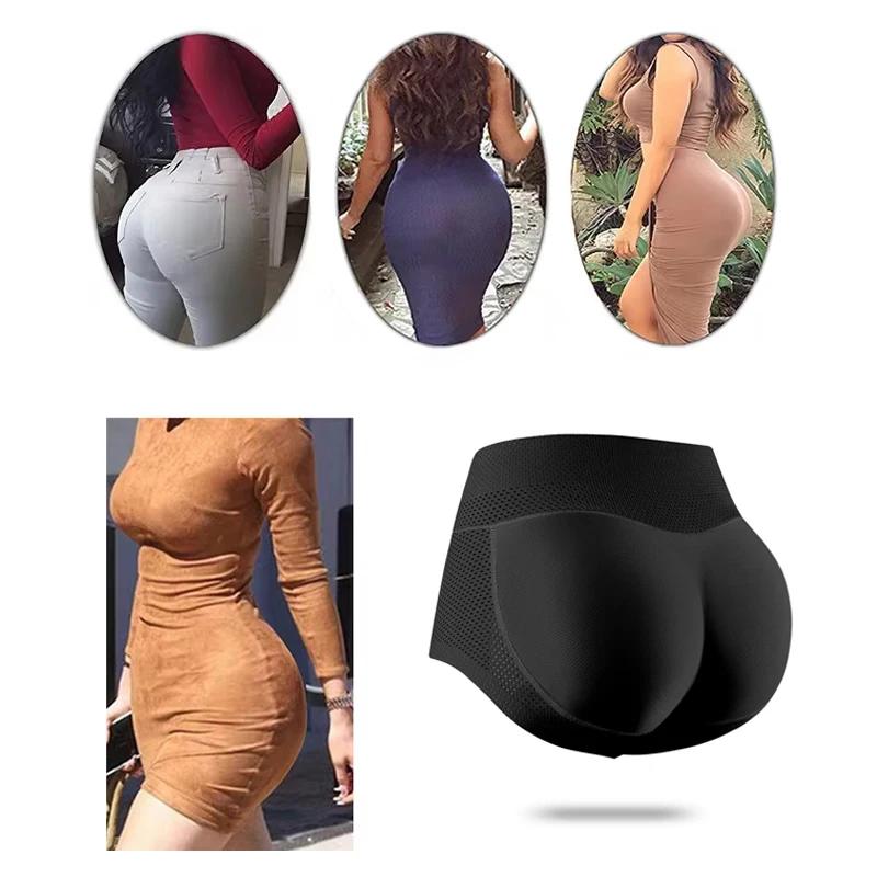 Breathable Padded Panties Hip Lifter Butt Enhancer Women Shapewear Control Body Shaper Fake Ass Panty Briefs Underwear image 2
