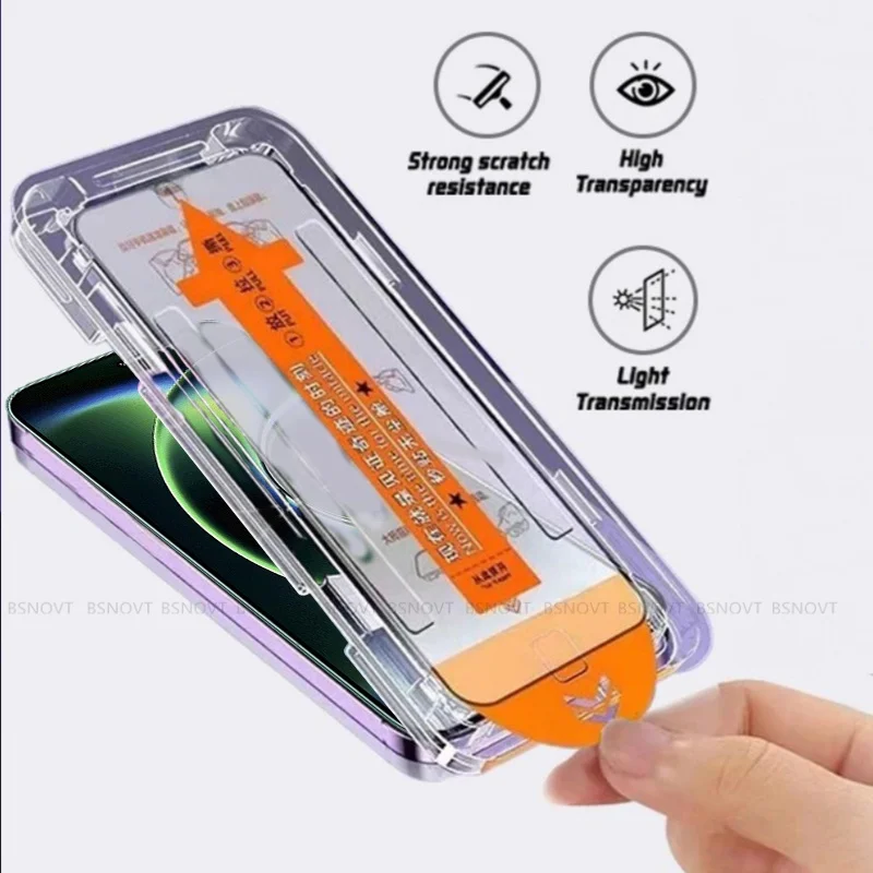 

1/2/3/4PCS For Xiaomi 17 Ultra Glass Xiaomi 17 Ultra Tempered Glass 9H Dust Free Full Cover Screen Protector Xiaomi Mi 17 Ultra