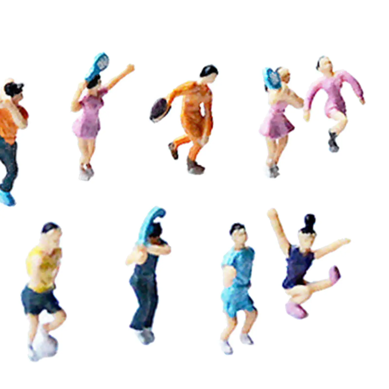 Miniature People Figures 1 43 Scale Realistic Model Figures for Diorama Layout Tiny People Figurines DIY Scene Decor