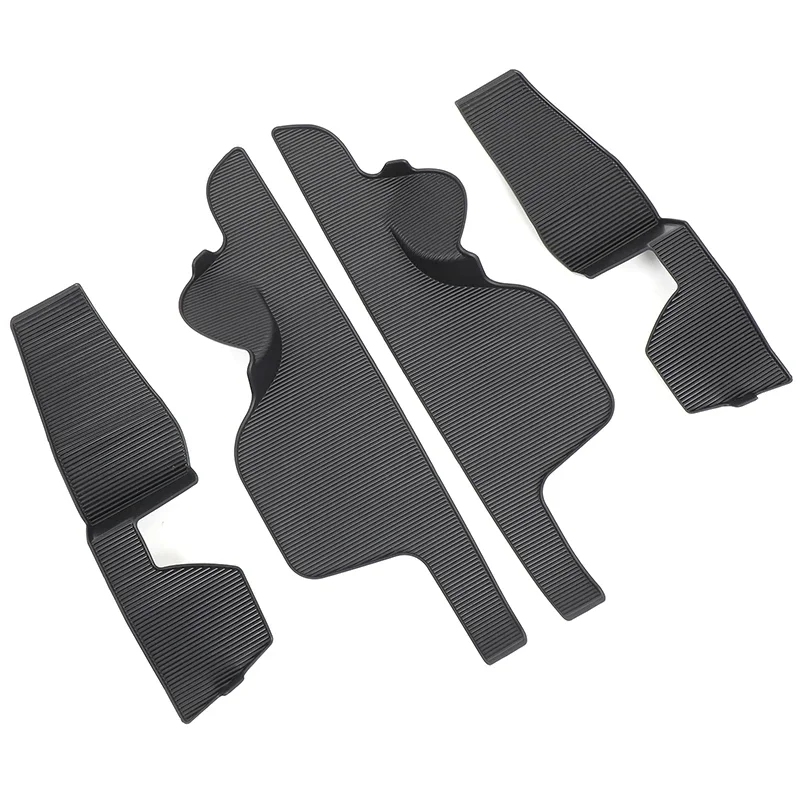 TPE Black For Ford Ranger 2023+ Car styling car door slot pad car interior protection accessories 4Pcs
