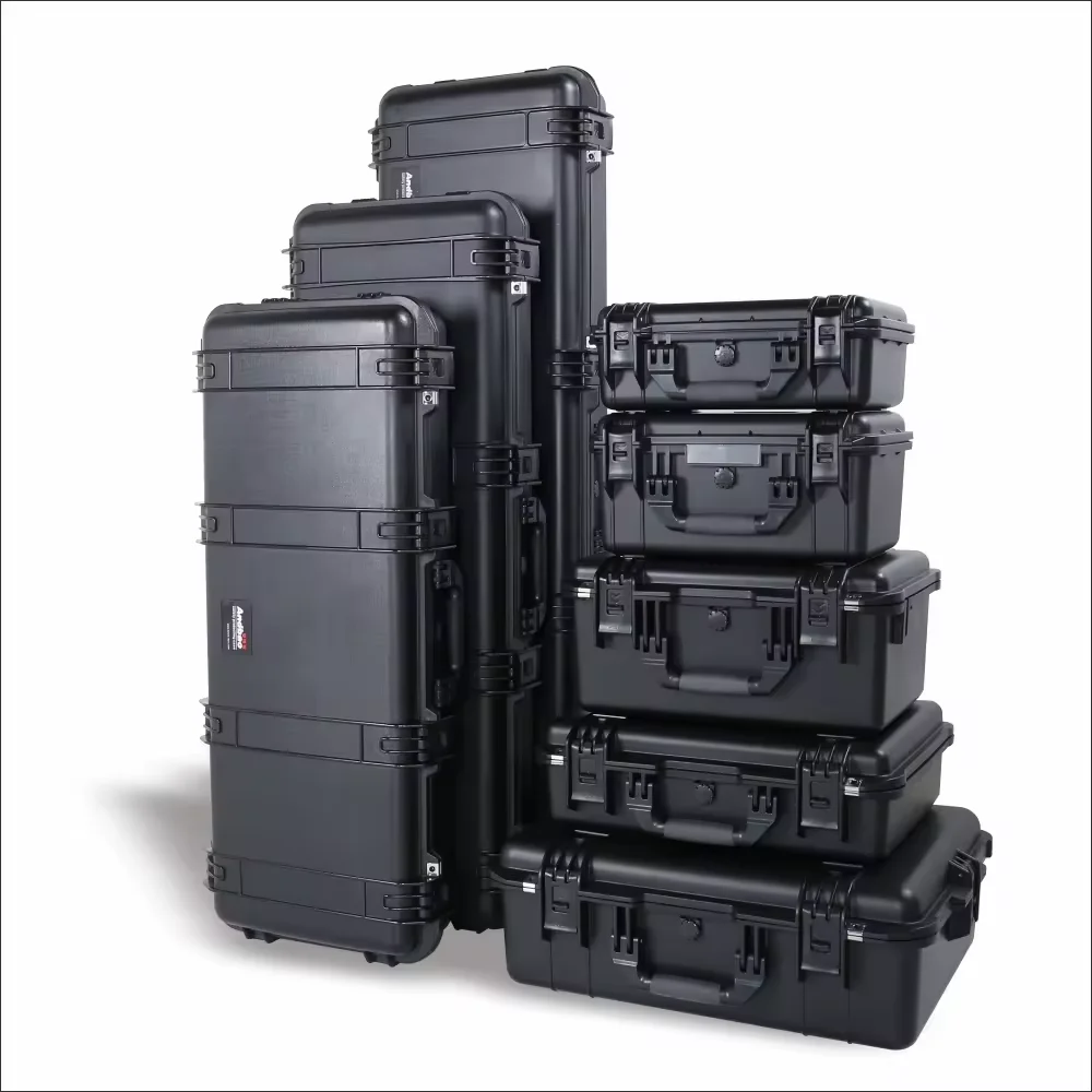 Professional Supplier Waterproof Shockproof Tool Cabinets Hard Plastic Flight Case