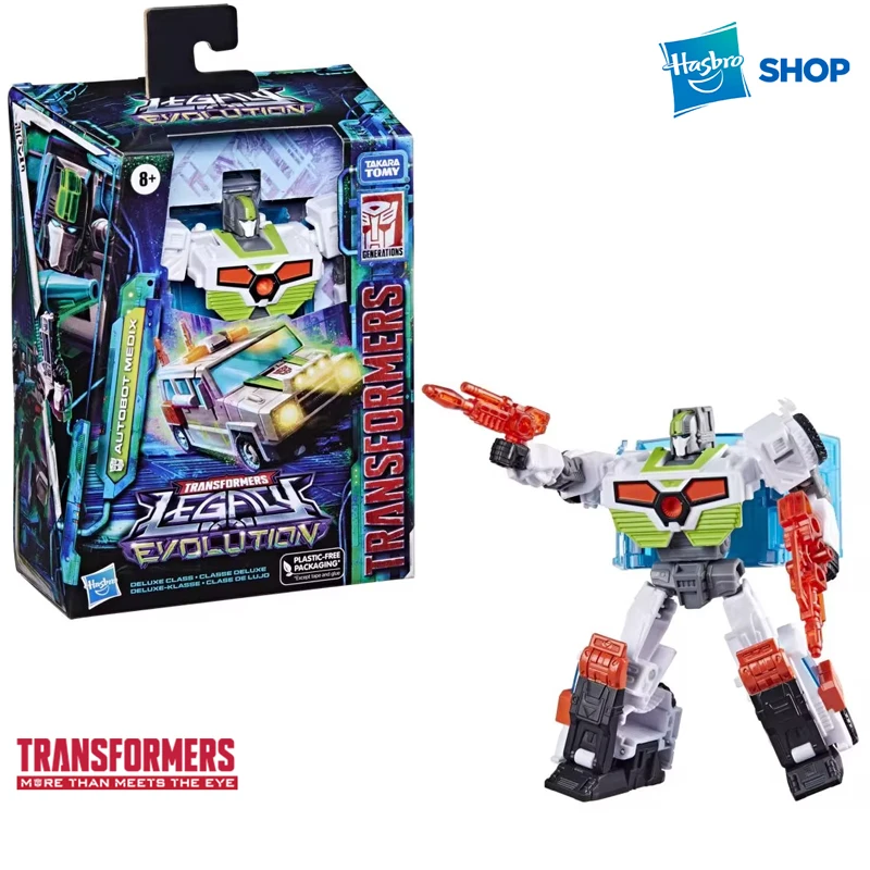 Figura Hasbro Transformers Action, Legacy Evolution Autobot Medix, Novo em estoque