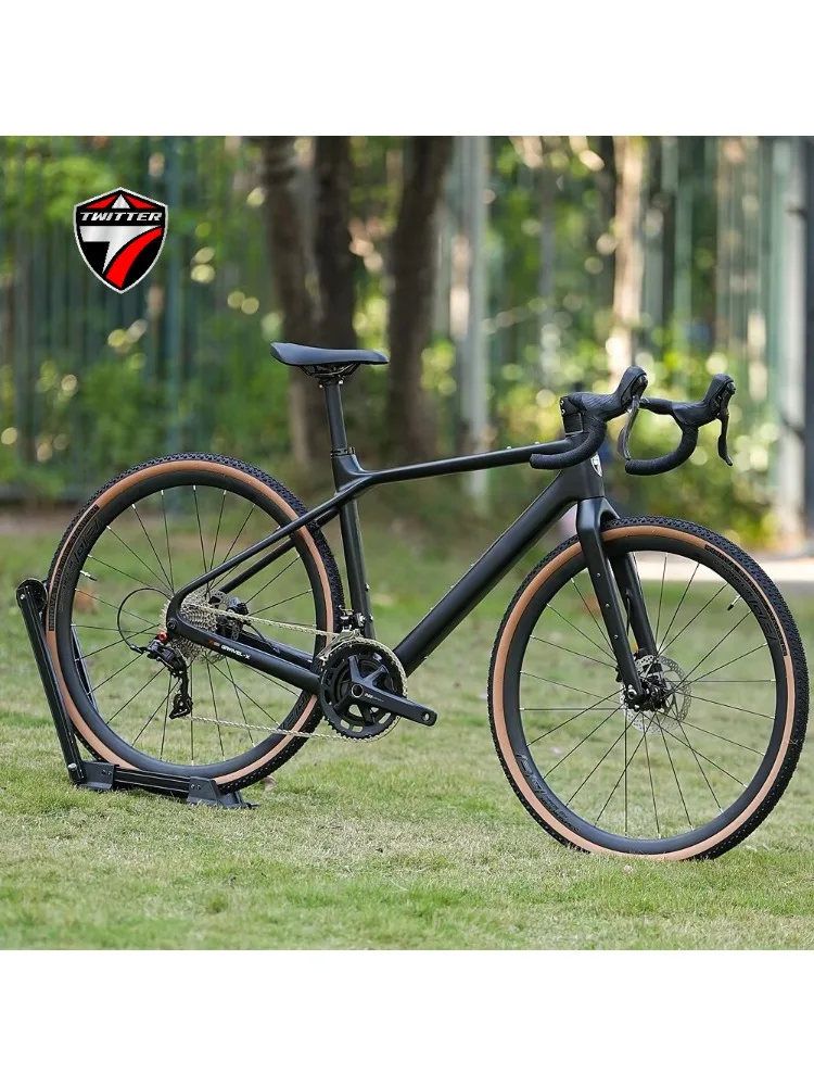 AliExpress NONE TWITTER Gravel X Electronic Variable Speed EDS-TX7100*13/24S Carbon Fiber Road Bike RS-24Speed Hydraulic Disc Brake,Gravel Bike