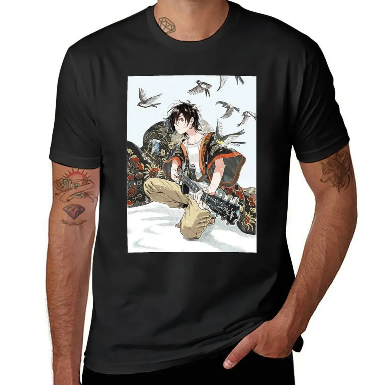 

Umibe no etranger Seaside Stranger T-Shirt Blouse sports fans blacks mens workout shirts 2024 heavyweight new arrival fashion