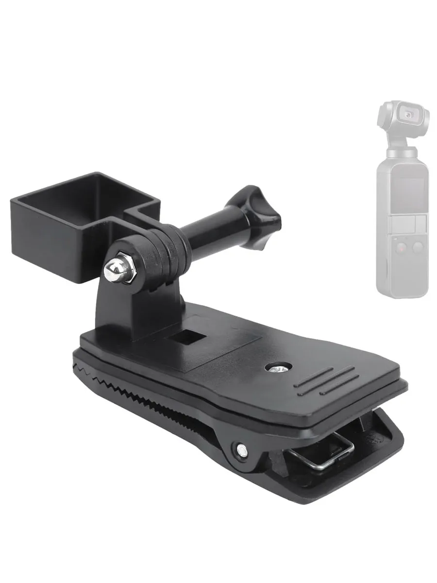 Backpack Strap Mount Action Camera Backpack Clip Adapter Frame Case Mount Expansion for DJI OSMO Pocket 2
