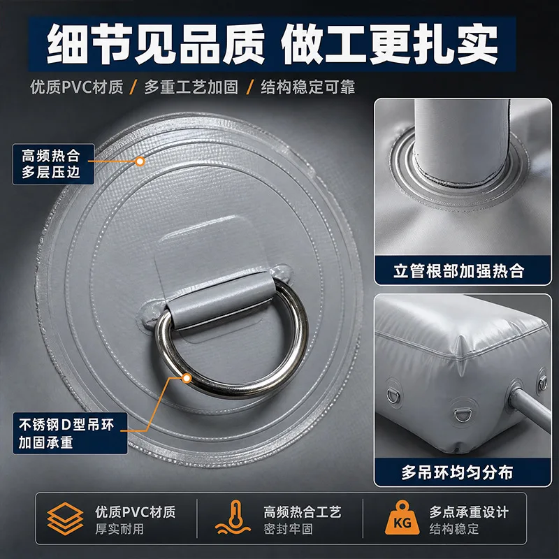 Foldable Software Water Bag Water Storage Bag PVCTPU Thickened Large-capacity Outdoor Agricultural Drought-resistant Software