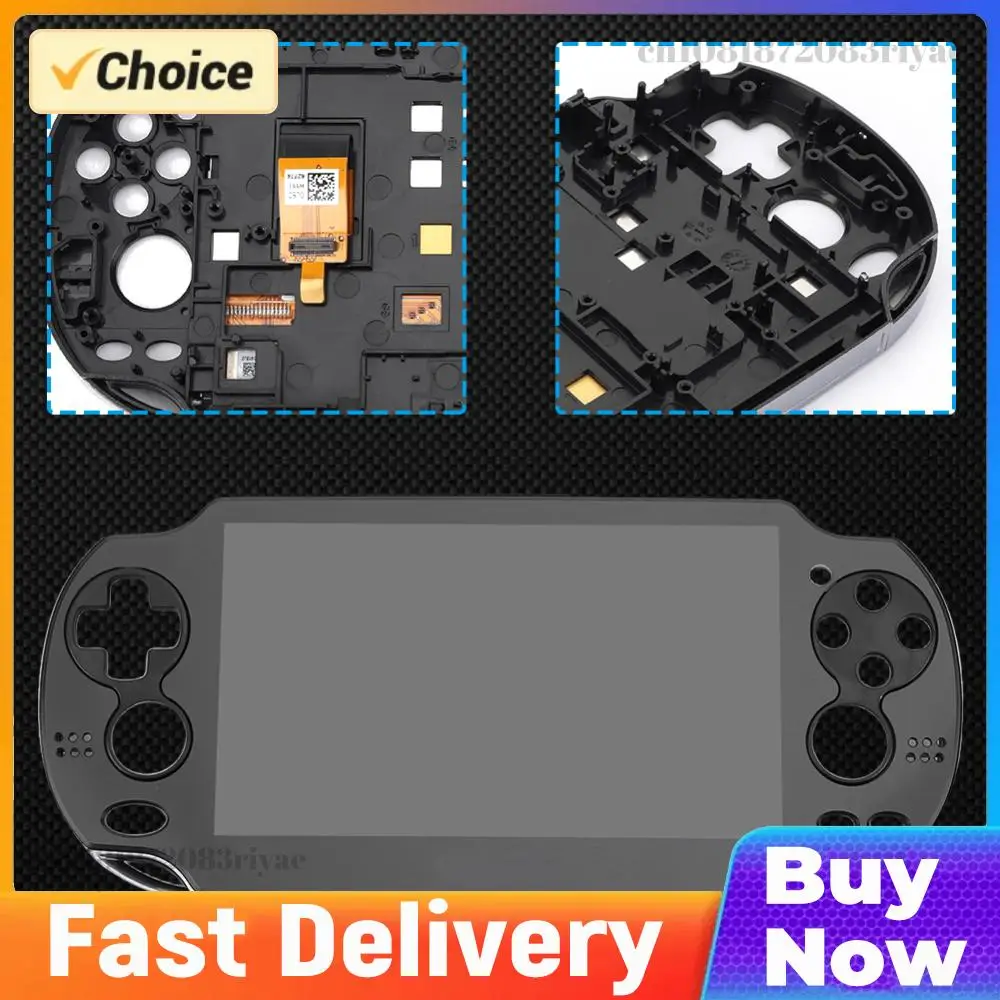 

LCD Display Screen Touch Screen Digital Assembly Original Replacement with Frame for Playstation PS Vita PSV 1000