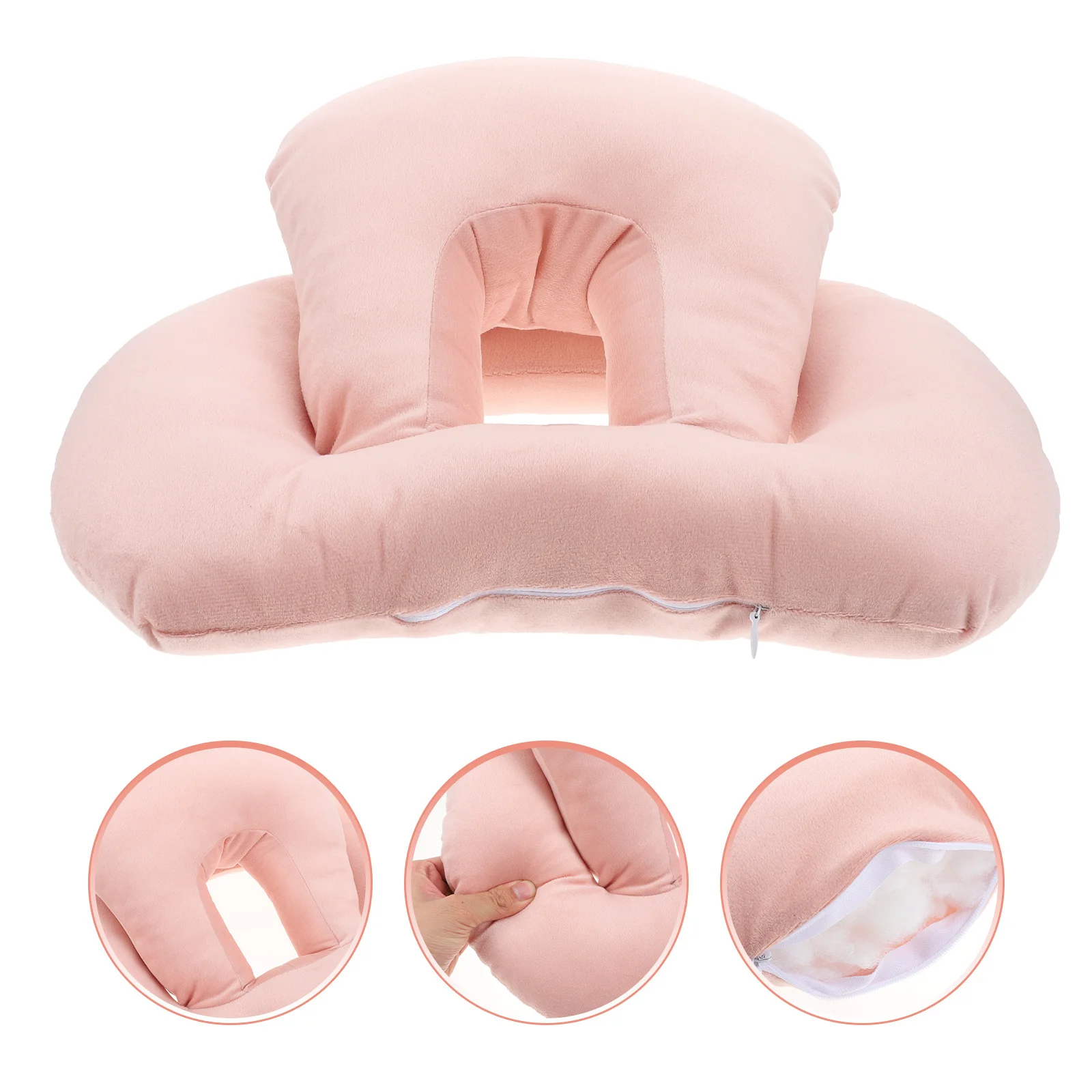 

Ergonomic Nap Pillow Office Home School Portable Face Support Cushion Comfortable Sleep Pad Students Siesta Desktop Pillow Pp