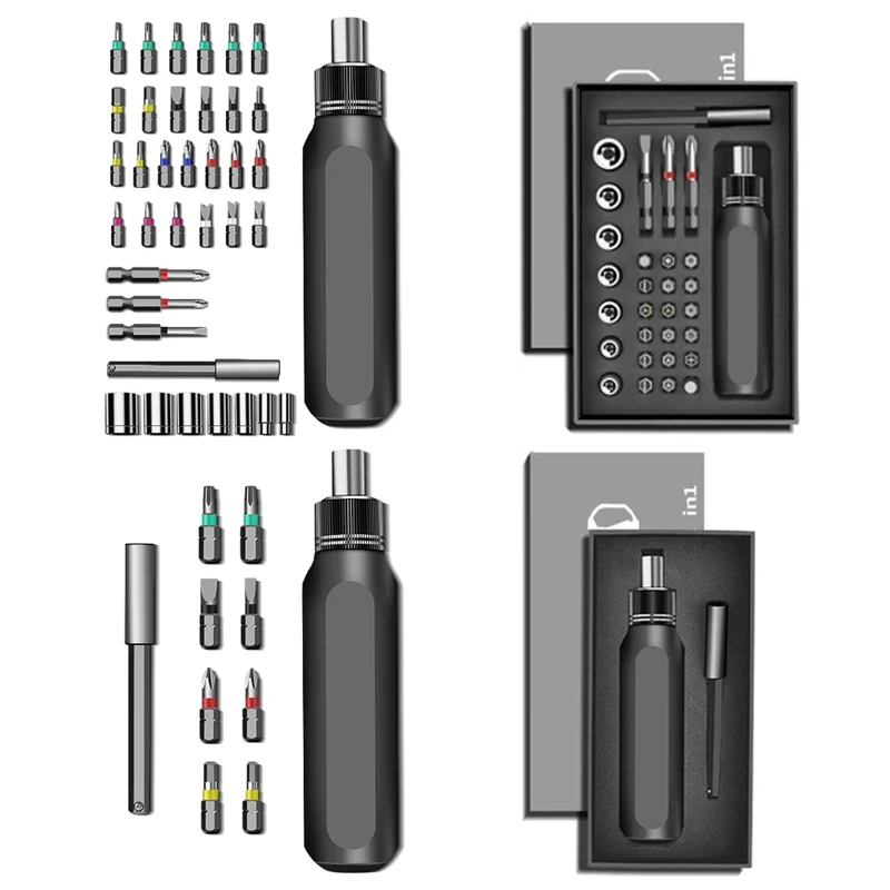 Precision Screwdriver Set 37 in 1 Magnetic Small Repair Tool for Watch Computer Electronics Bike Phone IT Crafts Hand Tools