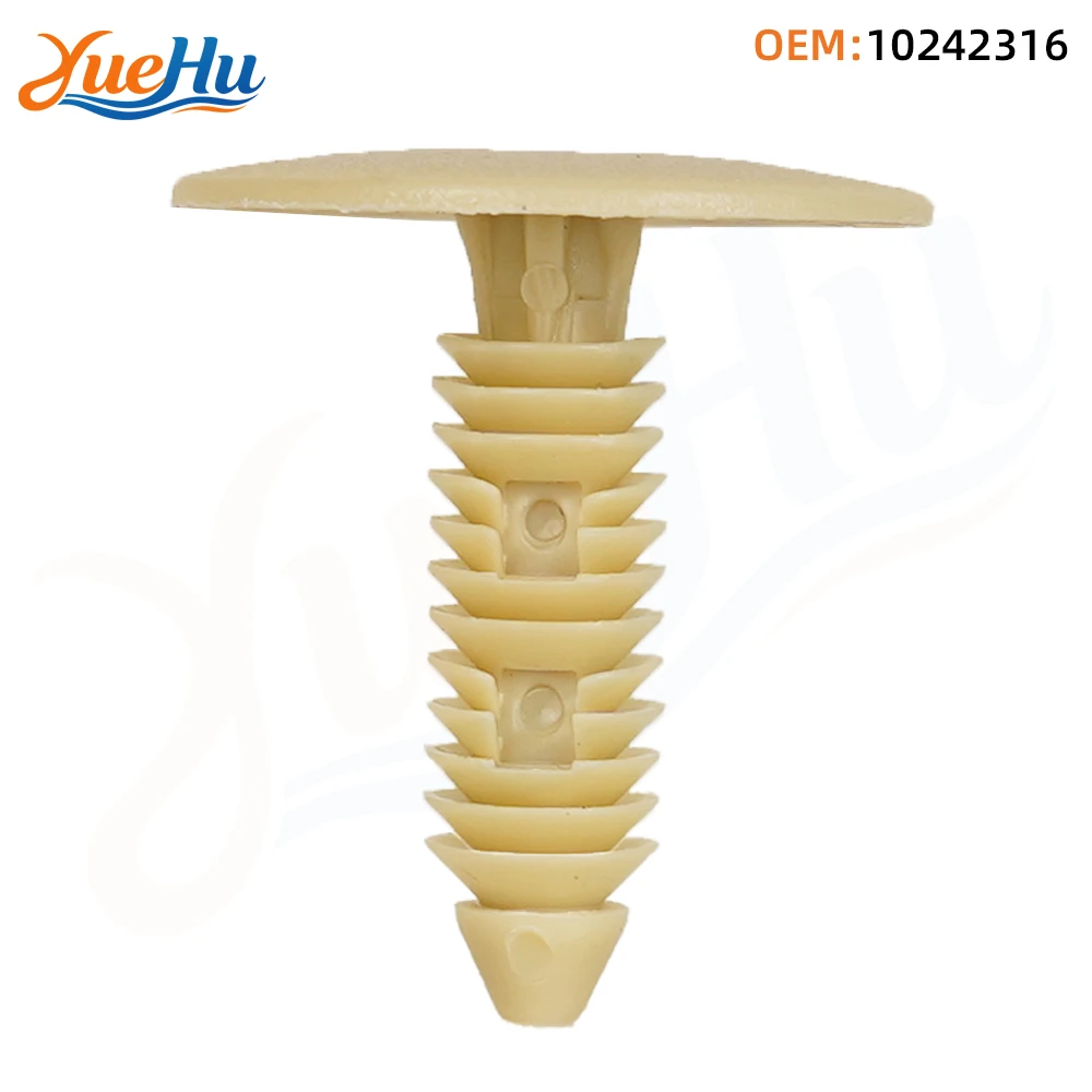 

YUEHU 50PCS For GM Chevrolet 10229437 Headlining Trim Finish Panel Retainers Fastener Compatible with Ford W710923-S300