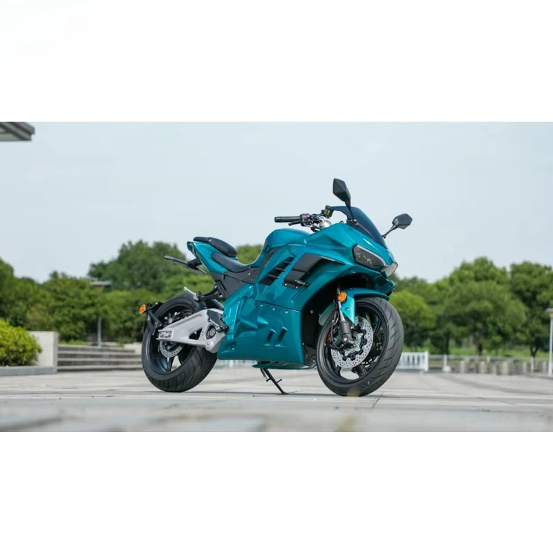 72V Lithium 10000w 140 km/h 240km Range Adult Electric Motorcycle for Sale with Water Cooling System
