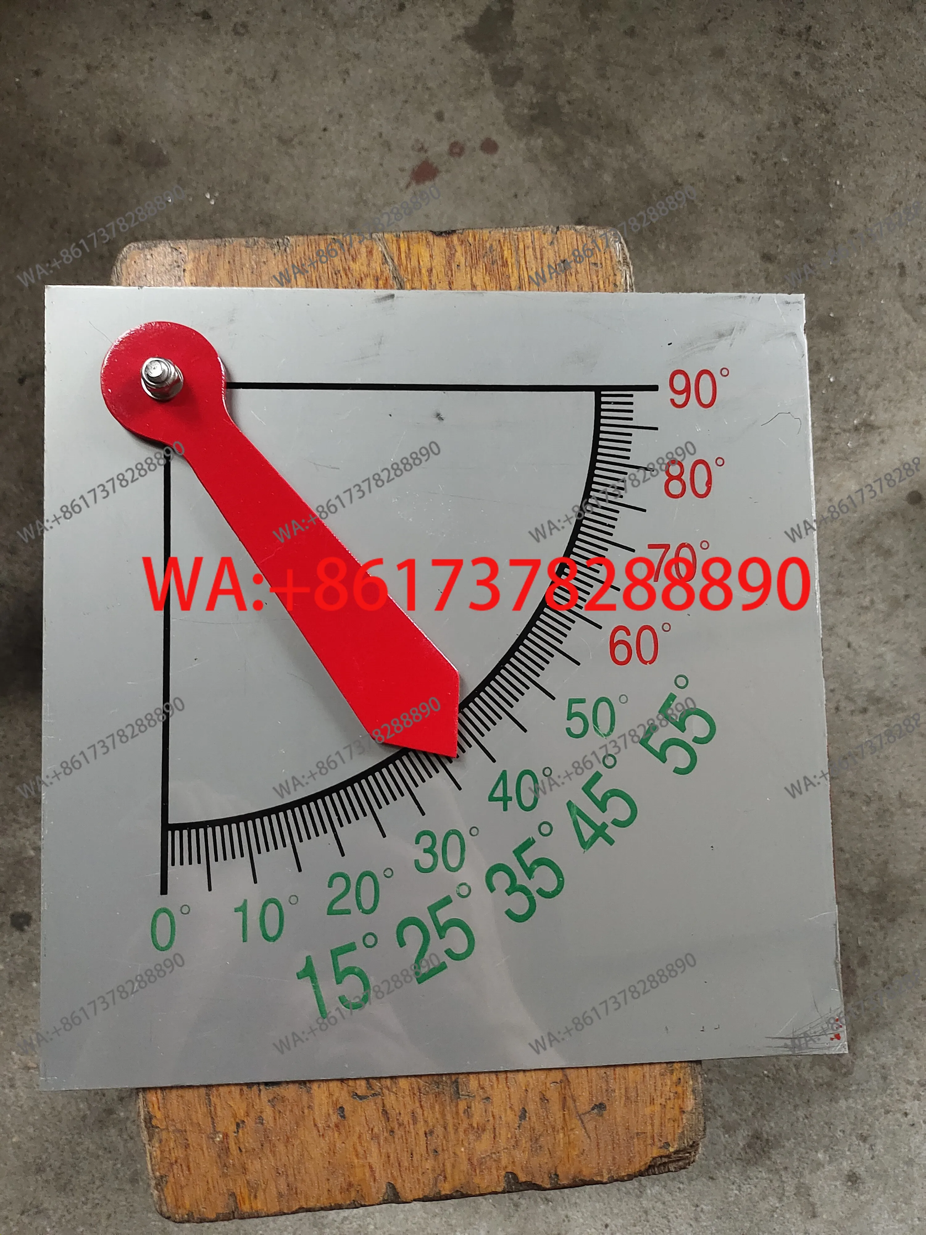 Marine gangway safety angle device angle indicator angle 230mm ruler can be customized 300mm