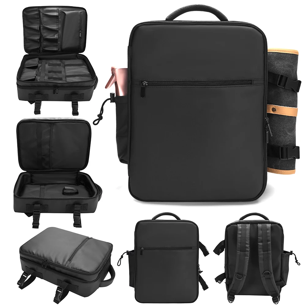 

Barber Backpack Waterproof High-capacity Pocket Design | Salon Pro & Travel Essential | Trendy & Ultra-Light ﻿