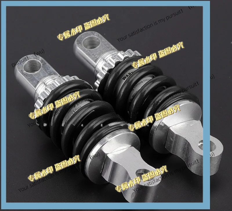 Scooter  absorbers, 10-inch double-head rear shock absorbers, spring shock absorbers, rear shock absorbers