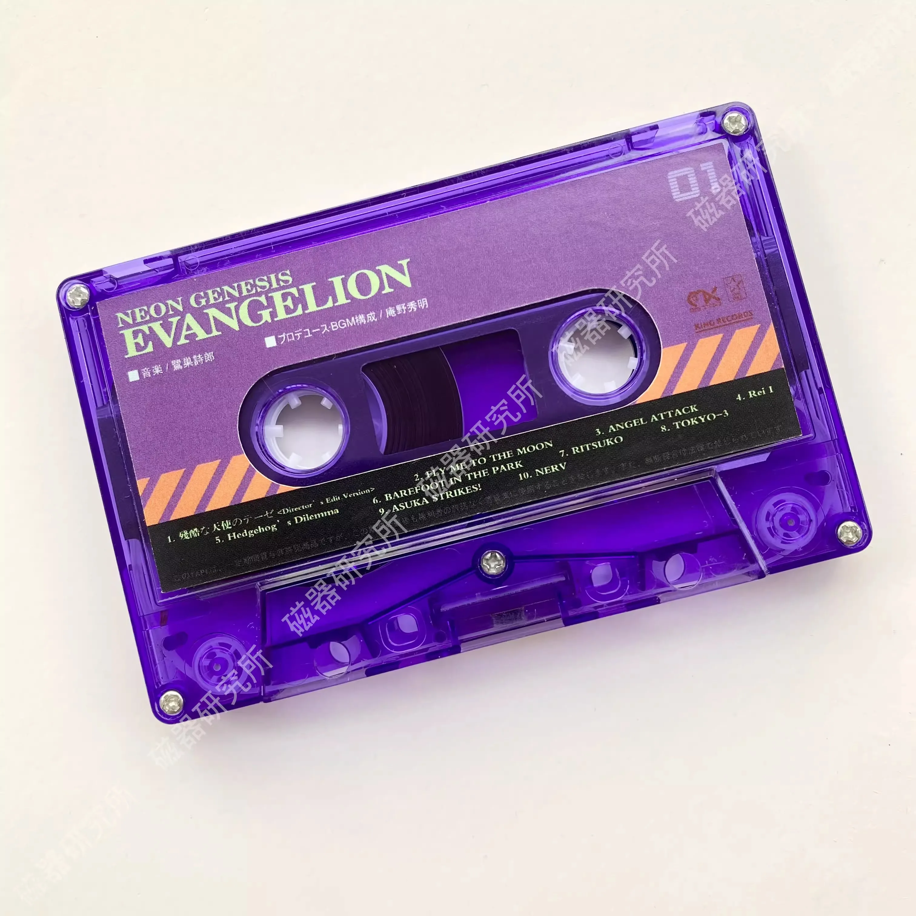 Anime EVA NEON GENESIS EVANGELION Music Magnetic Tape Ikari Shinji Album Cassettes Cosplay Walkman Car Recorder Soundtracks Box