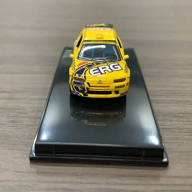 1:87 Simulated Model Cars For Punto Rally (2003) Racing Limited Edition Resin Classic Car Model For Collection Decoration Toy