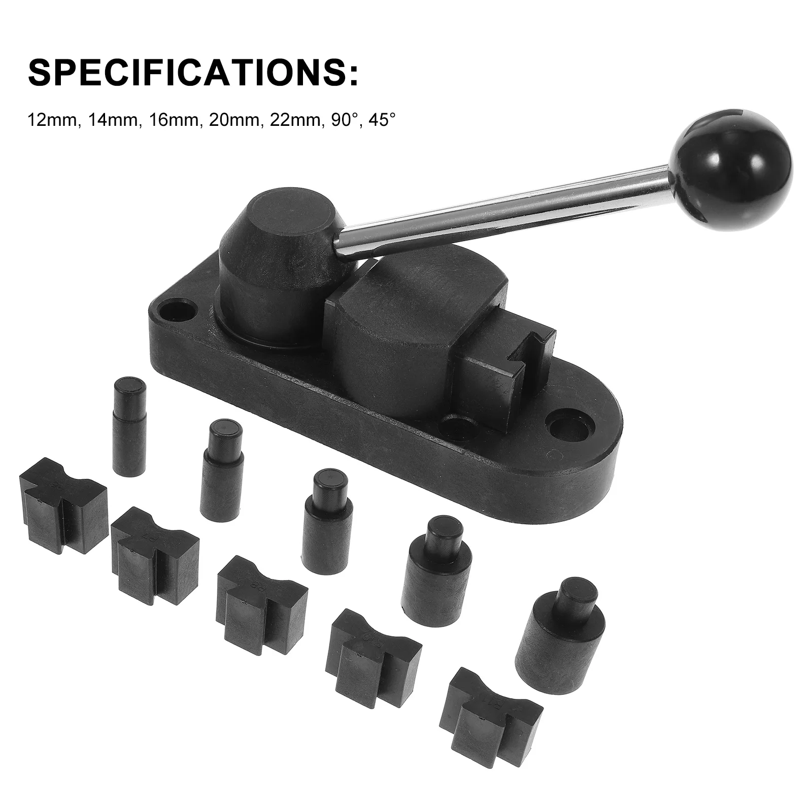 

ABS Bending Machine Jewelry Making Tool Mandrel Bender Shaping Tool Adult Professional Metal Stamping Kit