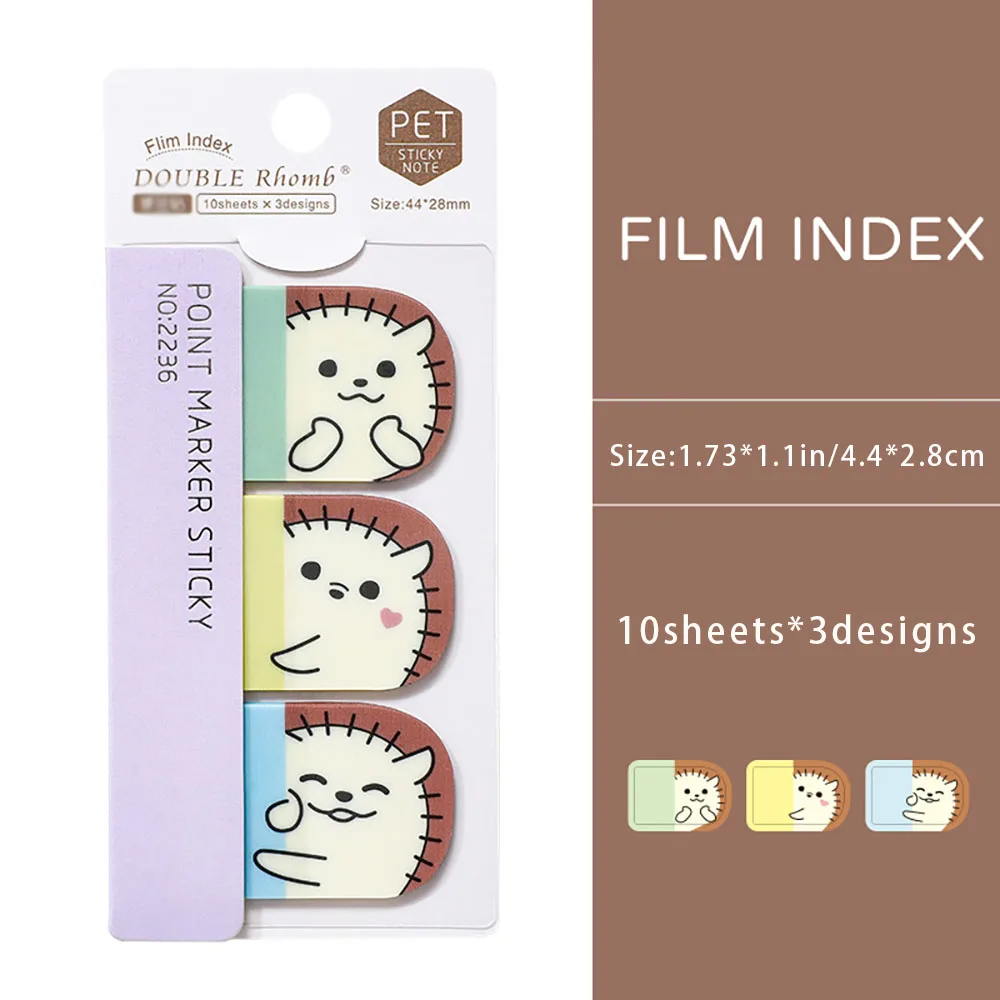 مشاركة مؤشر الوقت ملصق مريح لزج لطيف ملصق ملصق الطالب