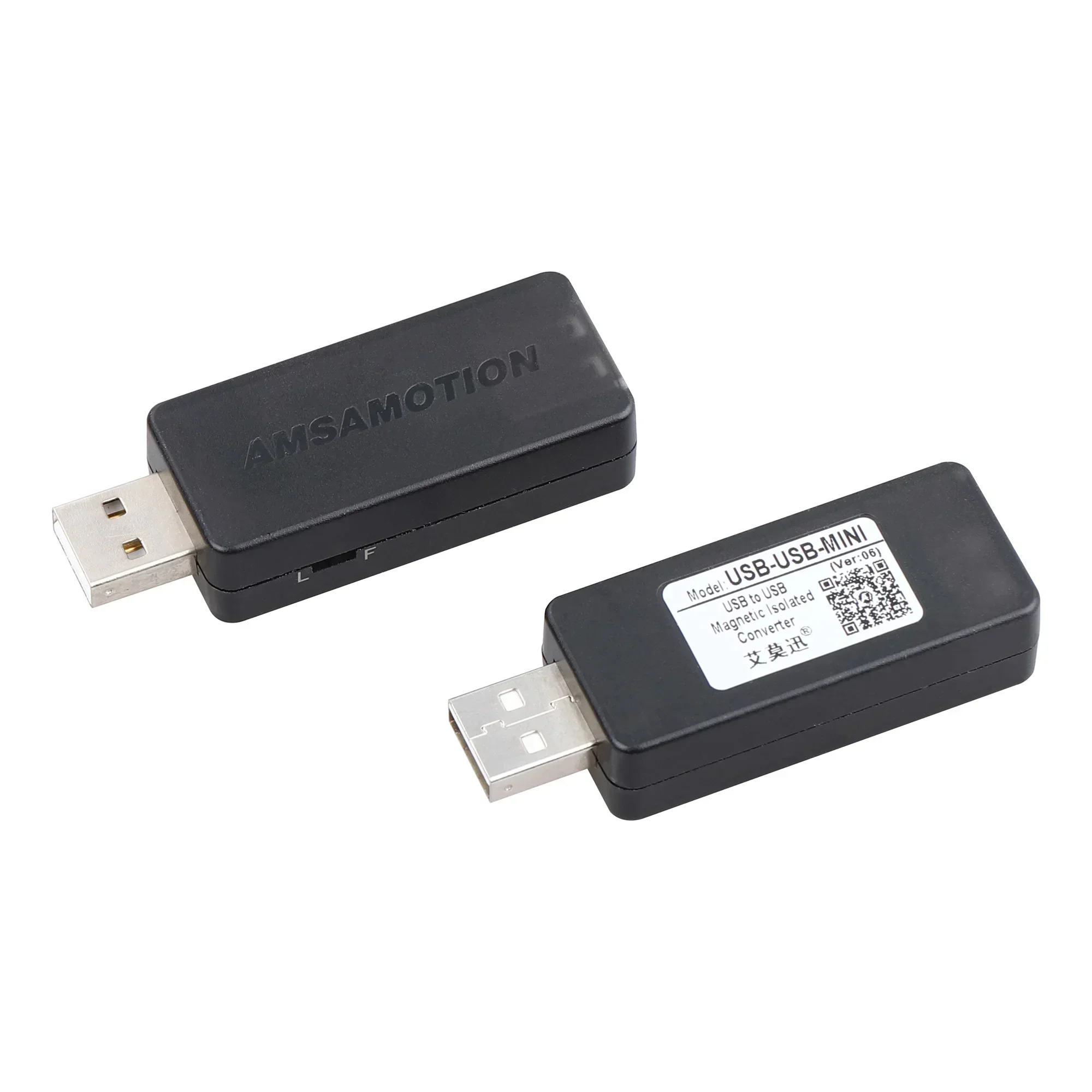 USB To USB Isolator Industrial Grade Protable 12Mbps Low Speed Switch High Speed ADUM3160/4160