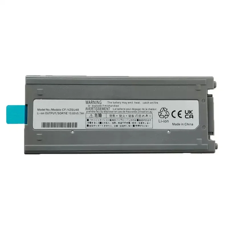 

Аккумулятор для ноутбука Panasonic CF-VZSU48U CF-VZSU48R CF-VZSU28 CF-VZSU87R CF-VZSU50 CF-19 CF19, 10.65В 5.7Ач