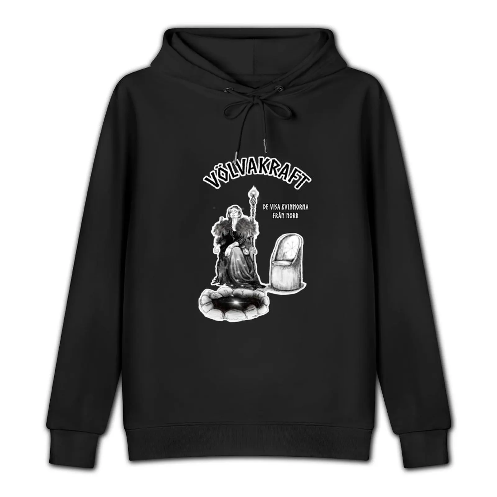 V?lvakraft - De visa kvinnorna fr?n norr. Pullover Hoodie autumn new features of hoodies & sweatshirts