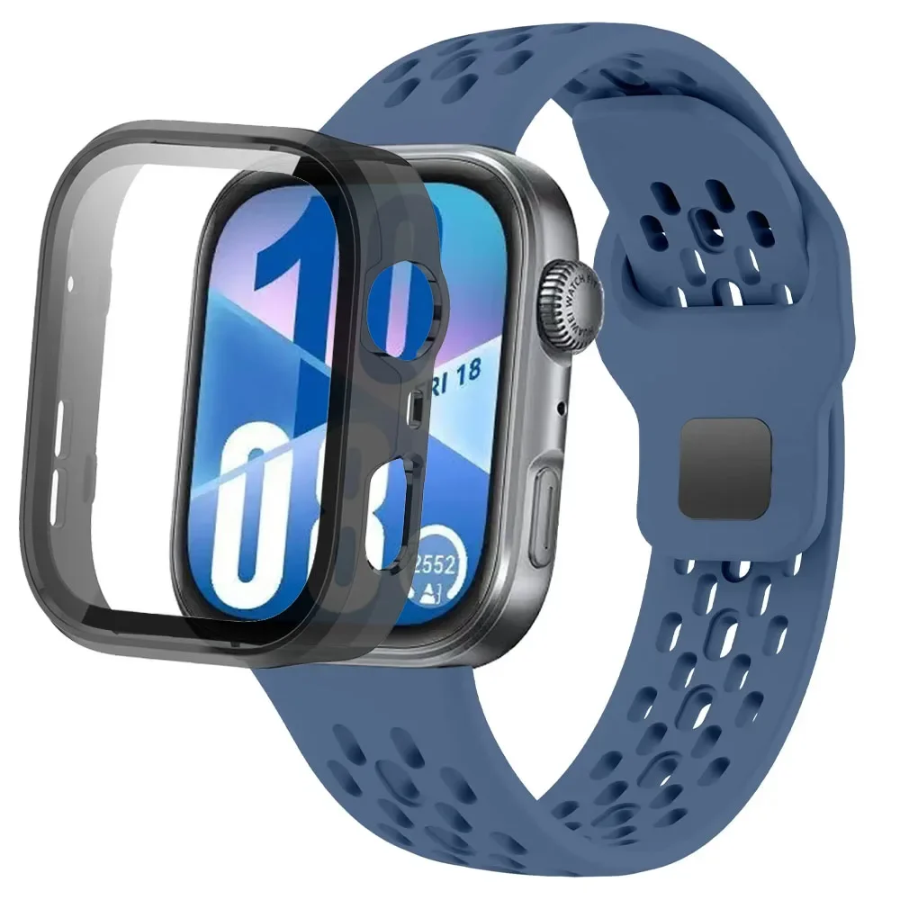 PC ケース + シリコンストラップ Huawei Watch Fit 4 Pro 通気性リストバンド Huawei Watch Fit 3/4 アクセサリーブレスレット用交換可能