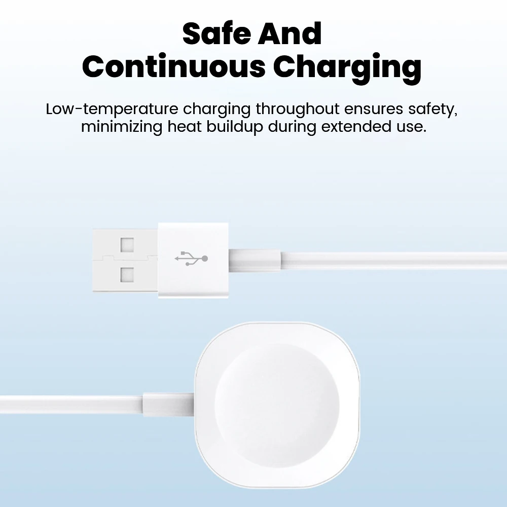Magnetic Wireless Watch Charger Cable For ios Watch 11 10 9 8 7 6 5 4 3 2 Series SE Ultra 1/2 USB Type C Charging iWatch Charger image 4