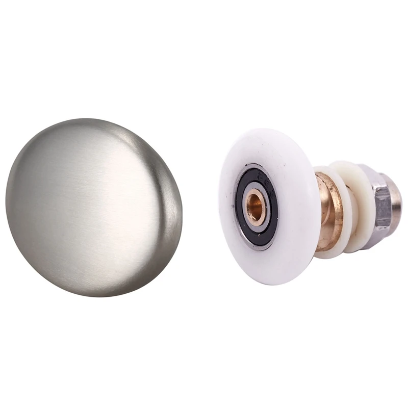 

Stainless Steel Soap With Shower Sliding Door Roller Runner Wheel 27Mm Wheel Diameter