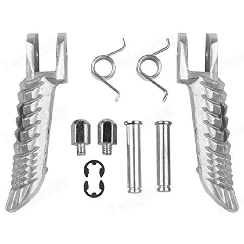 Motorcycle Front Footrest Foot Pegs For GSXR 600 750 1000 2001-2017 2002 03 04 06 07-ABQA