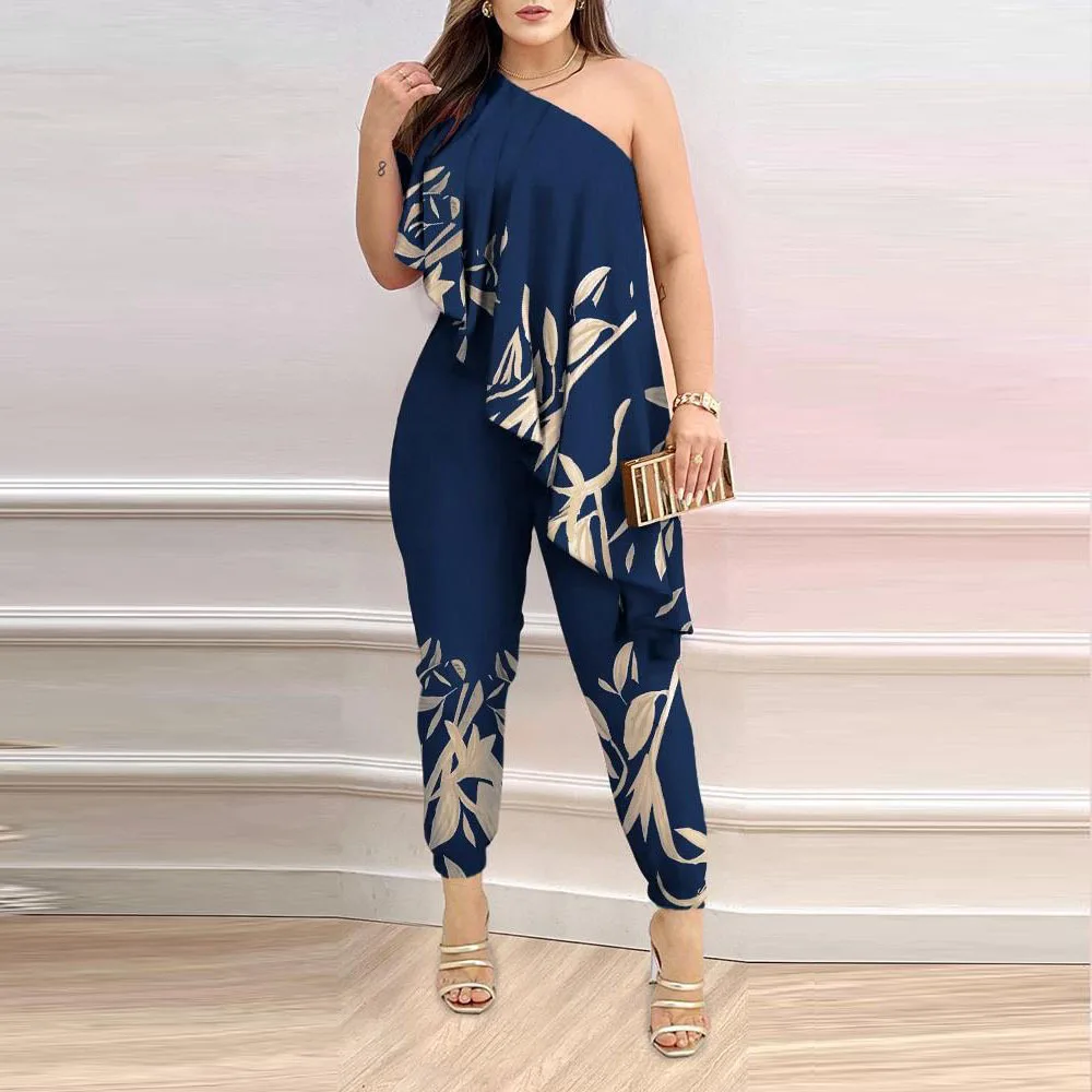 Jumpsuits Women's Sport Jumpsuit Club Outfits Chic and Elegant Woman Pants Overalls Tight Fitting 2023 Autumn Social Overall