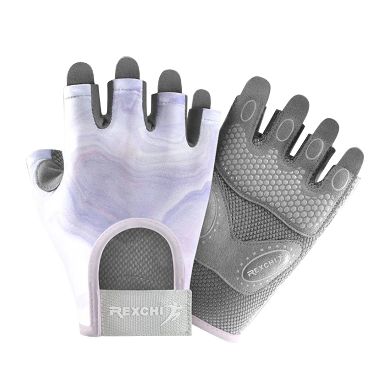 Gym Gloves for Women Body Building Sports Fitness Workout Breathable Gloves for Crossfits Weight Lifting Training