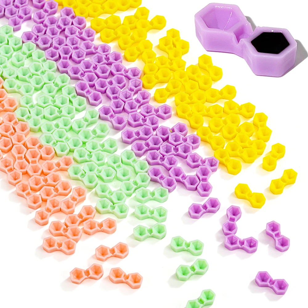 1/2paks Eyelash Extension Glue Cup 400pcs Holder Tattoo Pigment Container For Tattoo Grafting Eyelashes Makeup Tools Accessories