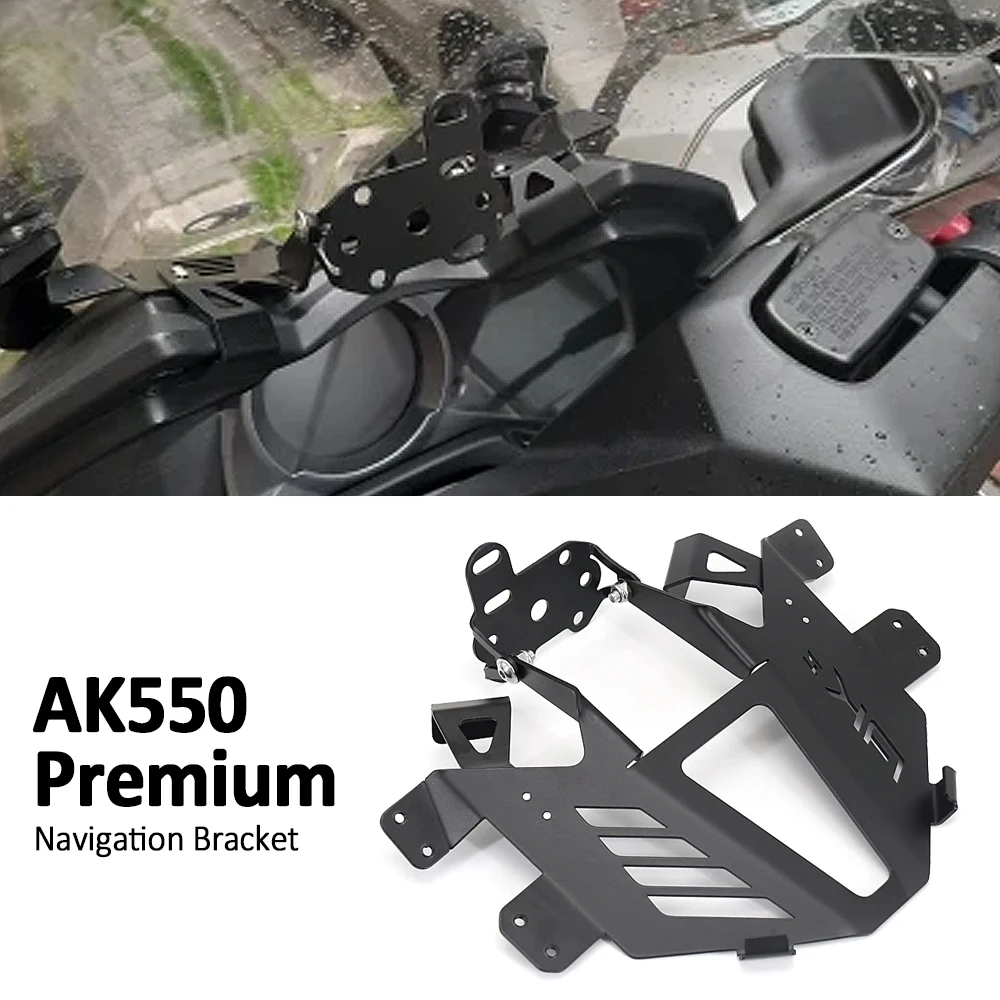 

Для KYMCO AK 550 AK550 Премиум мотоциклетное крепление на лобовое стекло, передняя подставка для телефона, держатель для смартфона, GPS-навигационная пластина, кронштейн