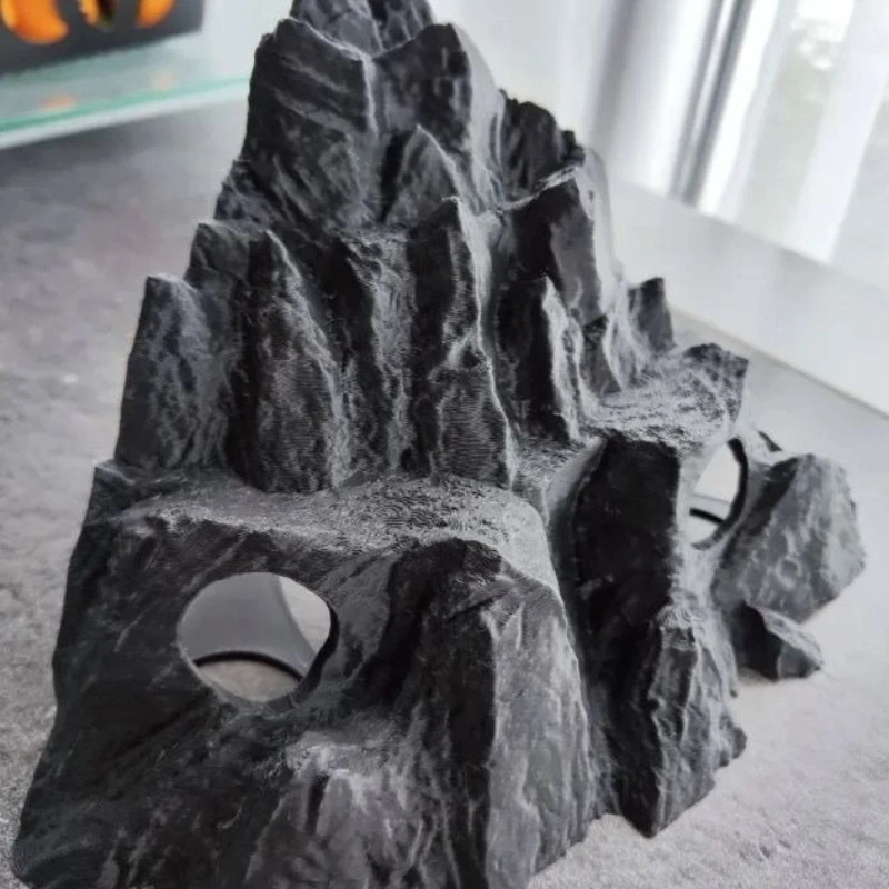 Aquarium-Dekoration, Aquarium-Versteckhöhle und Ecktunnel – Aquascape-Ornamente für Benthic Fish, Betta, Cichlid-Zucht von Papageien