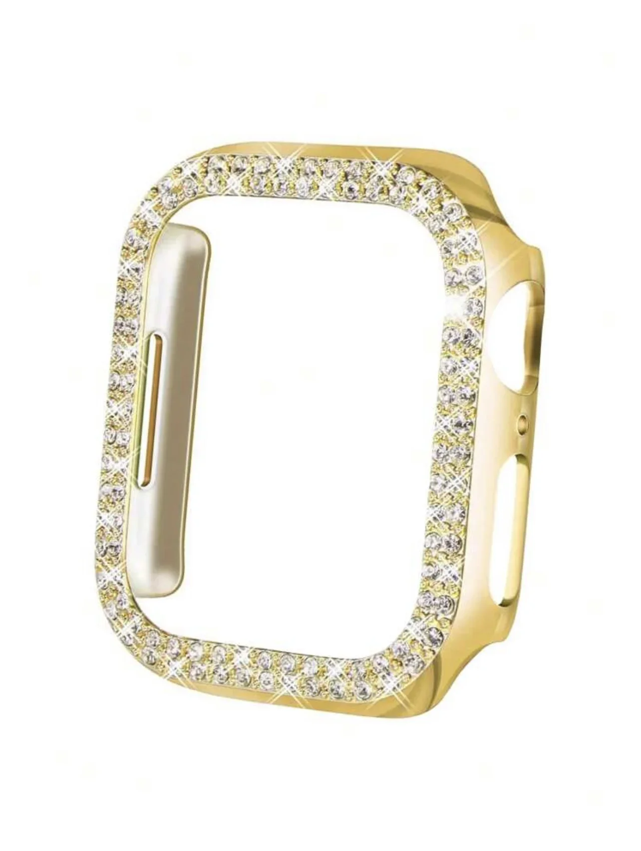 Apple Watch 커버 시리즈 10/9/8/7 38mm 40mm 41mm 42mm 44mm 45mm 46mm 용 멋진 블링 보호 쉘 케이스