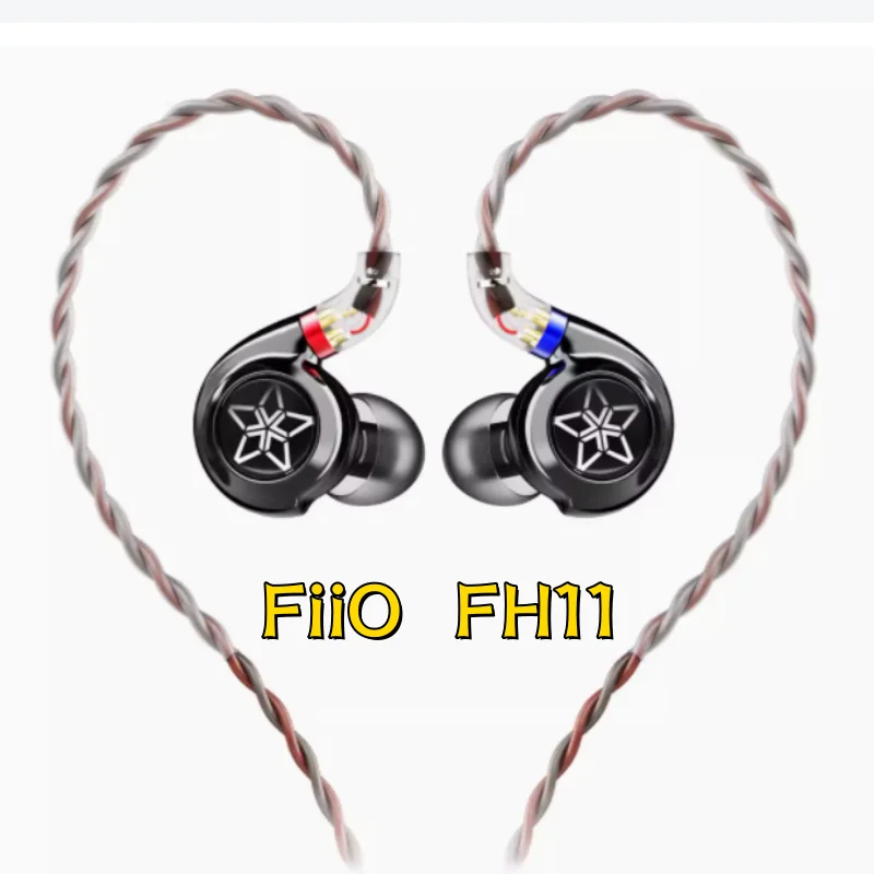 FiiO/FH11 One Loop, One Iron, Two Units HIFI Fever In Ear Earphones with Heavy Bass Earbuds